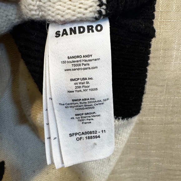 Sandro Lunea Cardigan in Size 1 - Picture 10 of 15